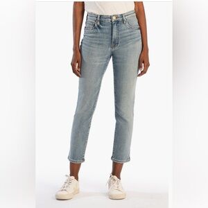 Kut from the Kloth, Reese Fab Ab High Waist Cropped Straight, Size 8, NEVER WORN